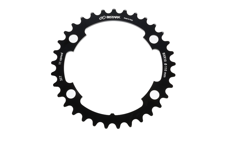BXR10 - Corona Strada 33T B.C.D. 110 mm per posizione interna - 4 bracci