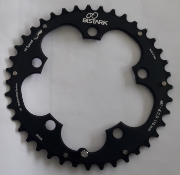 BXC02 - Corona 40T B.C.D. 110 mm per Ciclcocross