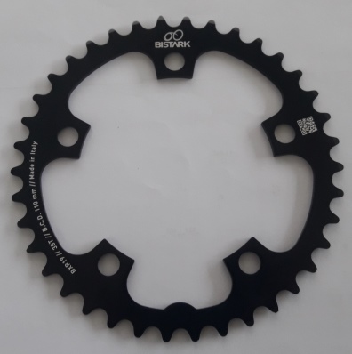 BXR19 - Road chainring 38T B.C.D. 110 mm for inner position