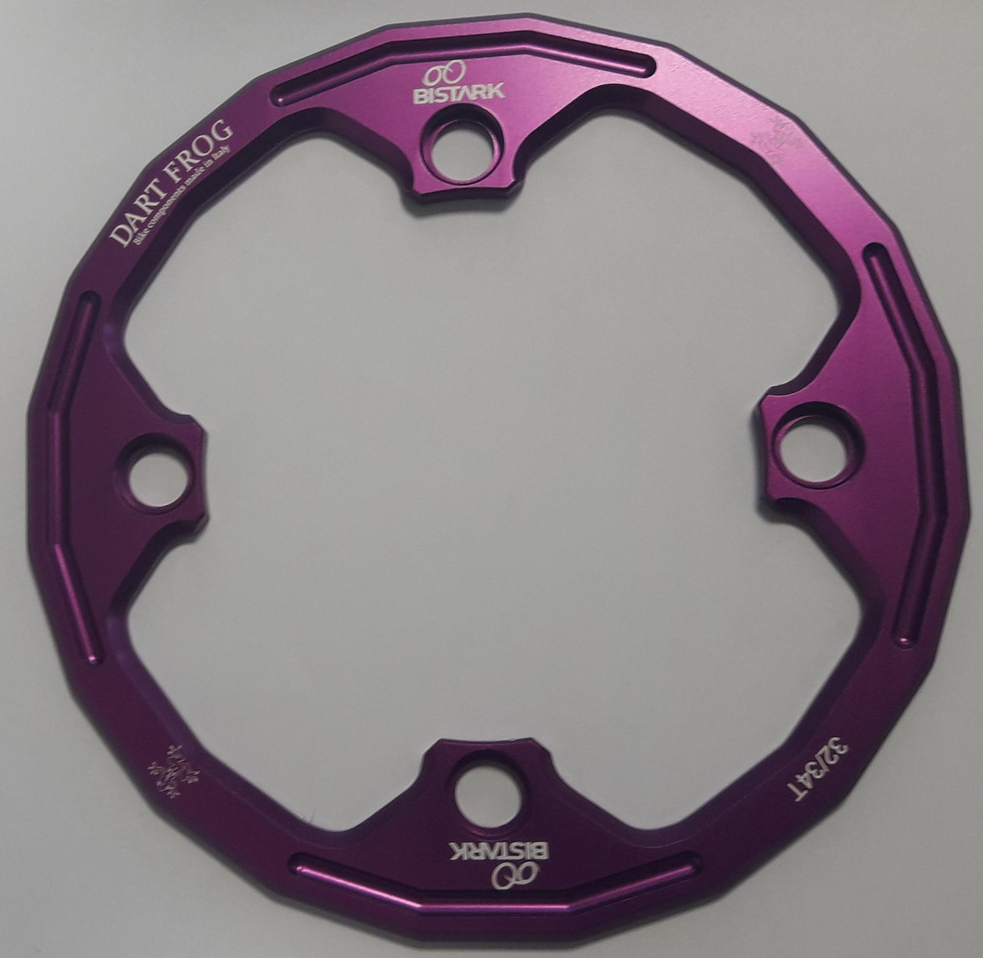 BX28F - Bashring Cruz Viola B.C.D. 104 mm - Copre fino al 34T