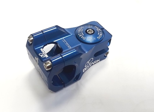 BA050B - Attacco Manubrio Spark Blu 50 mm