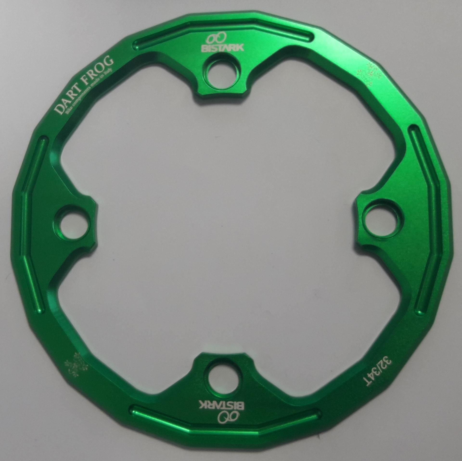 BX28V - Bashring Cruz Verde B.C.D. 104 mm - Copre fino al 34T