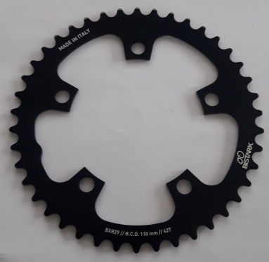 BXR29 - Road chainring 42T B.C.D. 110 mm for inner position