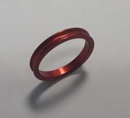 VB05R - Spessore Sterzo 5 mm Rosso
