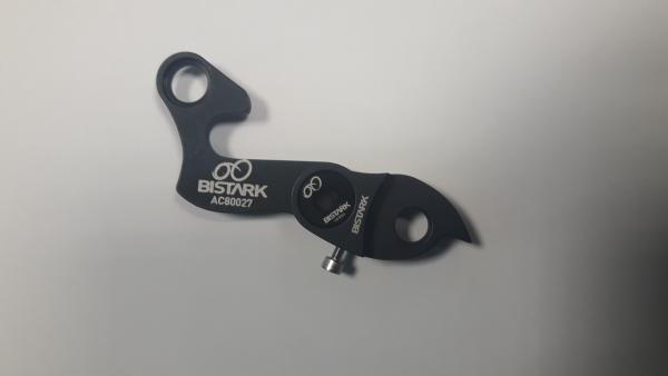 Vista Frontale Esempio di Applicazione su forcellino originale