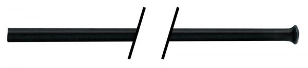 Kit 10 pz Liner nero per cavi L=1000 mm con testa ribattuta (2018100)